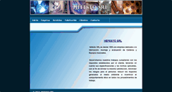Desktop Screenshot of hefestosrl.com.ar